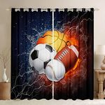 Erosebridal Sports Curtains Boys 84