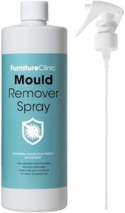 Furniture Clinic Mould Remover Spray - Indoor Cleaning of Bathroom Walls, Shower Tiles, Ceilings - Mildew & Mould Killer - Mould Spray & Stain Cleaner for Spore Removal on Contact – 500ml