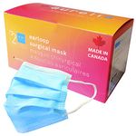 Aurelia - Level 2 Disposable Face Masks, Breathable Made in Canada - 50 Units, 3 Ply Layer (50 Count)