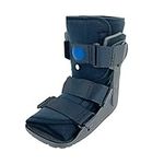 Short Fracture Air Walker Boot - Ideal for Fractures, Post Ligament & Tendon Surgery, Ankle Sprains, Injury Recovery and Achilles Repairs. (Large (Shoe Size 9.5 - 11))