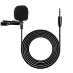 PKST Professional Grade 5 Meter Collar Microphone Long Cable with Pouch Collar Microphone for YouTube Voice Recording Podcast and ASMR (5m)