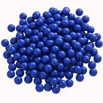 200 x 0.43 Calibre Paintball Solid Nylon Ball for Home Defence 43 Calibre Paintball Ammunition Projects (Blue)