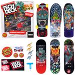 Tech Deck, Godzilla Sk8shop Fingerboard Bonus Pack, Collectible and Customizable Mini Skateboards, Kids Toys for Ages 6 and up