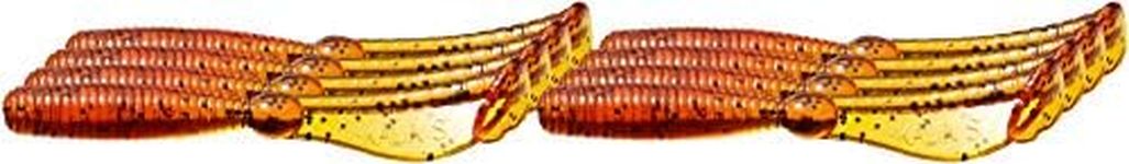 Kalin's Sizmic Grub 38SG10-695, Pumpkin Salt/Pepper, 3.8"