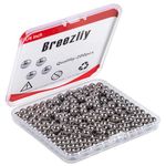 Breezliy 200pcs1/4 Assorted Loose Bicycle Bearing Balls，Steel Slingshot Ammo - Straight & Precise Practice Slingshot Ammo - Steel Pocket Slingshot Ammo - Slingshot Ammo Steel