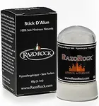 RazoRock Alum Stick - 60 g - After Shave Stick – Natural Healing and Toning for Razor Cuts