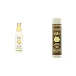 Sun Bum Baby Bum Conditioning detangler Spray | leave-in Conditioner Treatment & Sunscreen Lip Balm, Coconut, Spf 30, Coconut, 4.25G