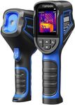TOPDON TC004 Mini Handheld Thermal Imaging Camera, 240 x 240 TISR Resolution, -20°C to 450°C, 15-Hour Battery Life, 128 x 128 IR Resolution, 25Hz Infrared Camera, High/Low Temp Alerts, Auto Shutdown