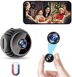 FiveSky Hidden Spy Camera Mini HD 1080P Wireless WiFi Camera with Live Video Home Security Surveillance Cam with Motion Detection/Night Vision APP Control for Indoor Outdoor Car Nanny Cam