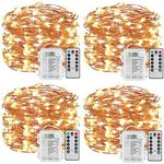 Mikasol Fairy String Lights, 4 Pack