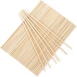 50Pcs Wooden Dowel Rods 1/4 x 12 In