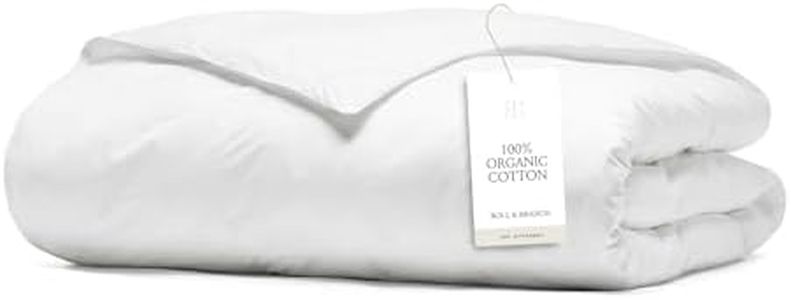 Boll & Branch Down Duvet Insert - King/Cal King, Winterweight - Luxury Shell - Cruelty-Free U.S. Down Bedding - Bafflebox, Maintains Loft