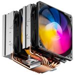 upHere D6SEC CPU Cooler, Intel LGA2011,LGA2066, LGA1700,AMD AM5/AM4/Ryzen 120mm,Dual Towers,5V ARGB