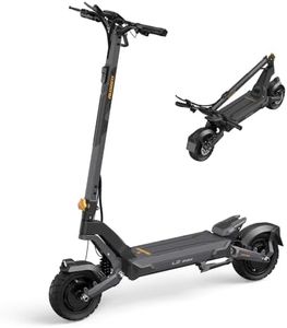 Ausom L2 Max Dual Motor Trottinette électrique à Double Moteur, Trottinette Tout-Terrain Électrique Puissante avec 90 km d'Autonomie, Moteur Max 2688W, Trottinette électrique Pliable pour Adulte