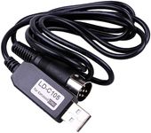 szzijia 1.5M USB CAT Programmed Cable for Kenwood TS-440 TS-450 TS-680 TS-690 TS-790