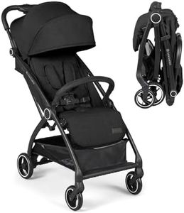 Ickle Bubba Aries Autofold Stroller (Black)