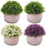 Artificial Topiary Shrubs Grass Fau