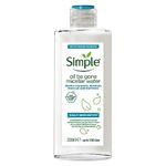 Simple Daily Skin Detox Oil Be Gone Micellar Water 200 ml, for oily & spot-prone skin, with thyme & witch hazel