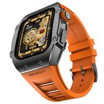 Fire-Boltt Asphalt Newly Launched Racing Edition Smart Watch 1.91” Full Touch Screen, Bluetooth Calling, Health Suite, 123 Sports Modes, 400 mAh Battery (Rusted Orange)