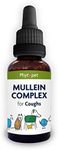 PhytoPet Mullein Complex | 30ml |100% Natural Herbal Remedy | Coughs and Respiratory Support | for Dogs, Cats, Horses, Birds, Pets |