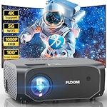 FUDONI Projector with 5G WiFi and B