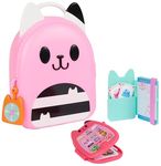 Gabby’s Dollhouse, Gabby Girl On-The-Go Travel Set, Pretend-Play Travel Toys, Toy Passport, Toy Phone and Compass Charm, Kids’ Toys for Girls and Boys 3+