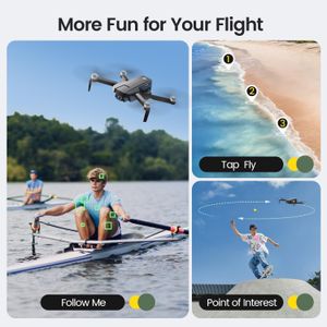 Holy Stone HS720S 4K UHD Camera Drone for Adults – GPS, Foldable