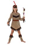 Bristol Novelty CC692 Indian Girl Deluxe Costume, Small, Approx Age 3 -5 Years, Indian Girl Deluxe (S)