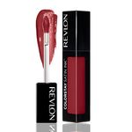 Revlon Liquid Lipstick, Face Makeup, ColorStay Satin Ink, Longwear Rich Lip Colors, Formulated with Black Currant Seed Oil, 005 Silky Sienna, 0.17 Fl Oz