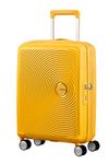 American Tourister Soundbox - Spinner S Expandable Carry-On Luggage, 55 cm, 41 L, Yellow (Golden Yellow)