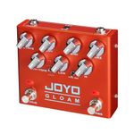 JOYO Bass Guitar Pedals Octave Fuzz Effect Pedal High Gain with Dual Independent Footswitch for Bassist Electric Guitar Bass (GLOAM R-29)