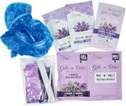 SPA REDI Gel Pedicure Kit - Professional Pedicure Foot Care, Cooling and Refreshing, Nourishes and Softens Feet, Relaxing Lavender & Rosemary - 10 in 1