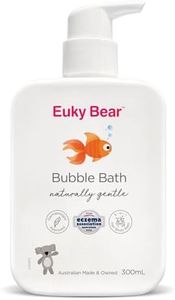 Euky Bear Bubble Bath 300mL – Organic Kakadu Plum, Rosehip Oil, Jojoba Oil, 3-in-1 Hair Body Bath, Dermatologist Approved