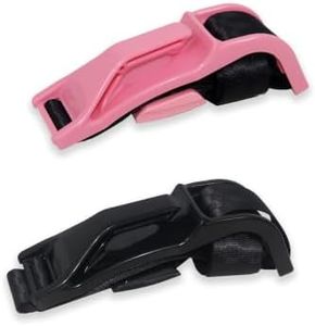 Mimibelt Car Seat Pillow for Pregnancy, 2-Pack (1 Pink + 1 Black)