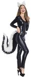 Charades Skunk Adult Costume Set, One Size