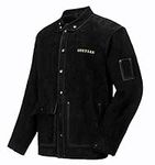 ONETIAN Leather Welding Jacket Blac