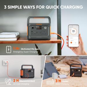 Jackery Explorer 240 v2 Portable Power Station – 240Wh Battery Backup