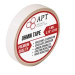 APT 0.007" Thick Low Friction UHMW Tape, Durable Ultra-high Molecular Weight Polyethylene, Surface Protection, Noise Reduction. Ideal for Rails, Drawers and Lining (0.75" X 5Yds)