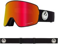 Dragon 28605-332 NFX2 Snow Goggles Black Lumalens Red Ion and Lumalens Rose