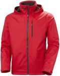 Helly-Hansen Men's Crew Hooded Jacket 2.0, 162 Red, Large