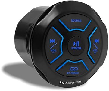 BOSS Audio Systems MGR150B - Ricevitore Bluetooth calibro marino, resistente alle intemperie, porta USB, senza lettore CD