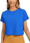 CRZ YOGA Women's Pima Cotton Workou