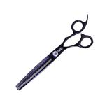 GROOM PROFESSIONAL Sirius Fluffer Scissors - Professional Dog Grooming Scissors - Hybrid Scissors - Combined Elements of Thinners, Blenders & Chunkers - 440c Japanese Steel, 7 Inch 44T