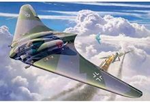 Revell 04312 Horten Go-229 1:72 Scale Unbuilt/Unpainted Plastic Model Kit, Black