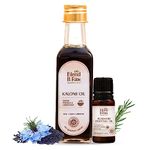 Blend It Raw Apothecary Kalonji Oil 100ml & Rosemary Essential Oil 10ml Combo | Ultimate Hair Growth Combo