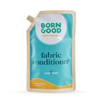 Born Good Plant Based Japanese Cypress Fragrance Fabric Conditioner, Biodegradable, Non-Toxic And Eco-Friendly - 1 Ltr (Pack of 1) Refill Pouch