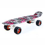 jaspo Devil Dream Fiber Skateboard 25.5" Inx 7" In Specially Designed For Beginners-(Age Above 10 Years) Devildream, Multicolor