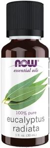 Now Essential Oils Eucalyptus Radiata Oil, Mildly, 1-Ounce