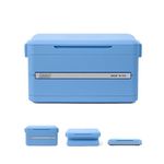 Coleman Snap 'N Go 45-Quart Collapsible Hard Cooler, Keeps Ice Cold up to 55 Hours, 76-Can Capacity, Spacing-Saving & Quick to Set Up, Collapses to 1/3 of Open Size, Holds up to 200 Pounds