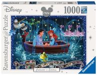 Ravensburger Disney Little Mermaid 1000 Piece Jigsaw Puzzle for Adults – Every Piece is Unique, Softclick Technology Means Pieces Fit Together Perfectly, Grey (19745)